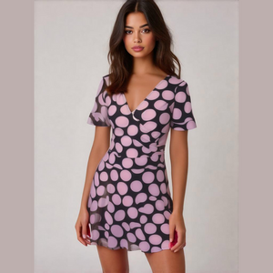 Romeo & Juliet Couture Polka Dot Dress